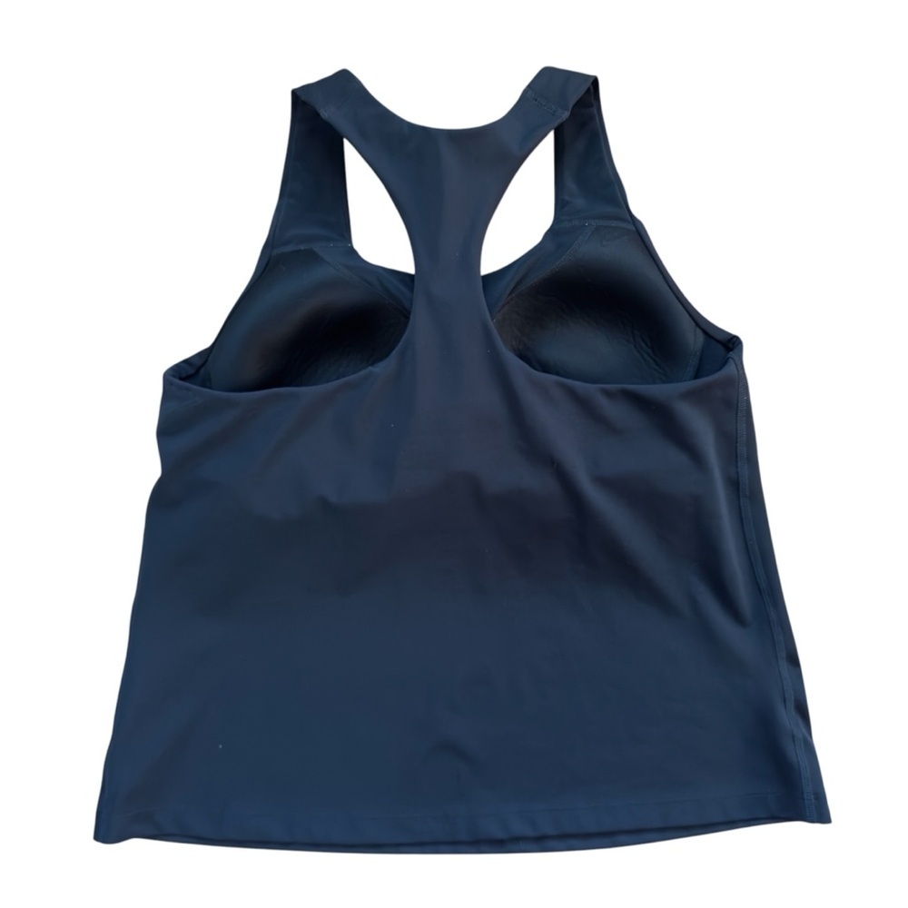 Nike Swoosh Women’s Large Support Padded Sports Bra Tank Black - Picture 5 of 10